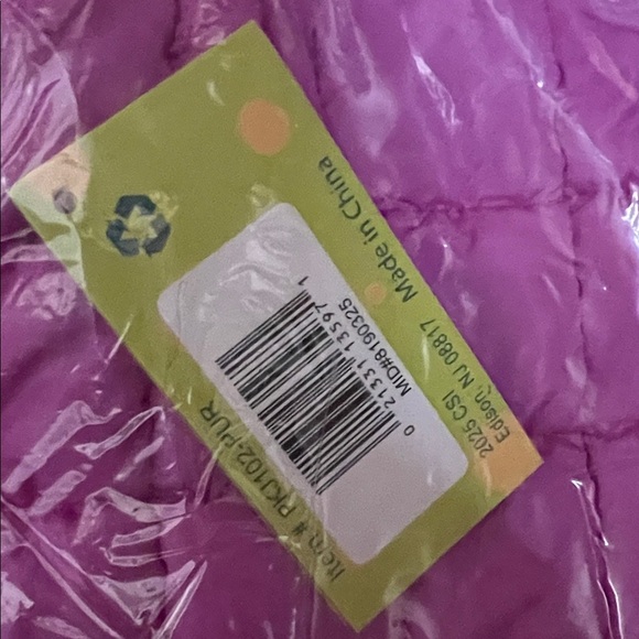 Vibrant Pink Quilted Crossbody Bag - Picture 2 of 3